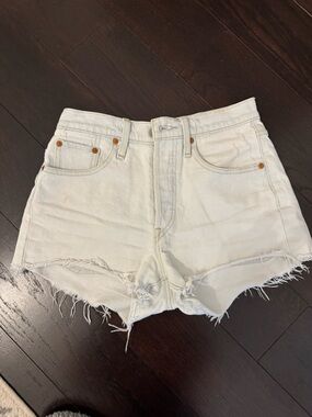 Levi’s Light Blue Denim Cutoff Shorts
